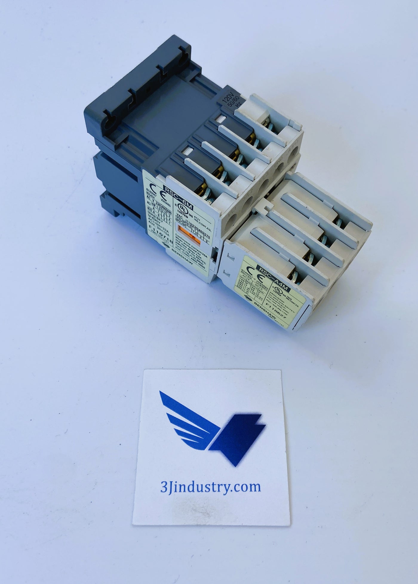 Contactor Rsc 100 RSC-6M-120V WITH RSC-A4M - BENSHAW RSC CONTACTOR – 3JIndustry
