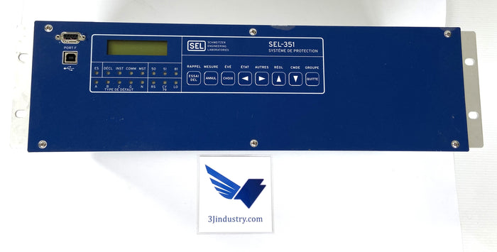 SEL-351-035173C4C546X1 - SPECIAL SPEC-39  -   SCHWEITZER ENGINEERING SEL351 PROTECTION SYSTEM