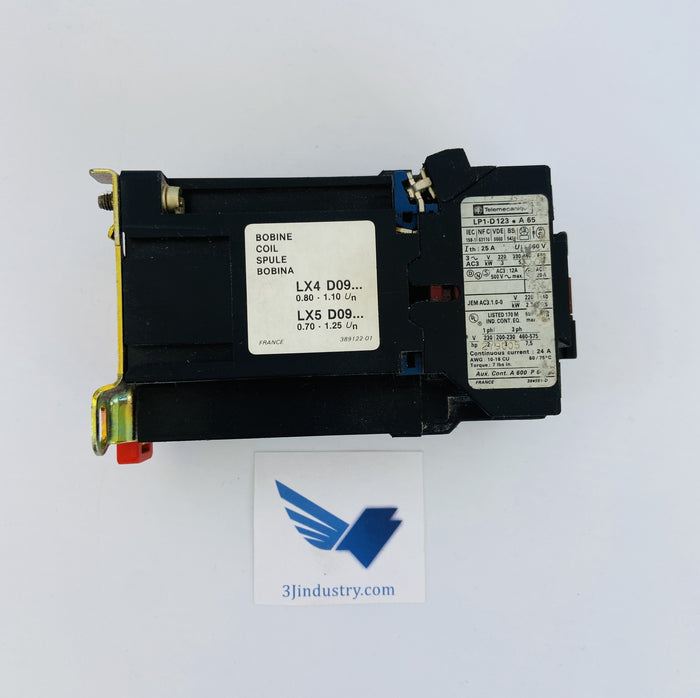LP1-D123 - LX4D09 - LX5D09  -  SCHNEIDER ELECTRIC TELEMECANIQUE LP1 CONTACTOR