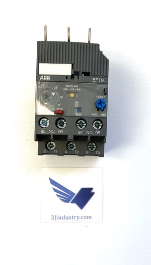 EF19-18.9  -  ABB EF19 OVERLOAD RELAY - 5.7-18.9A
