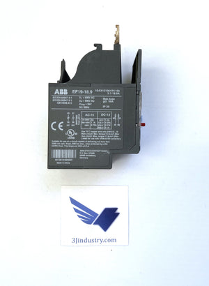 EF19-18.9  -  ABB EF19 OVERLOAD RELAY - 5.7-18.9A