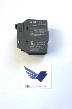 CA4-22E  -  ABB CA4 AUXILIARY CONTACT BLOCK