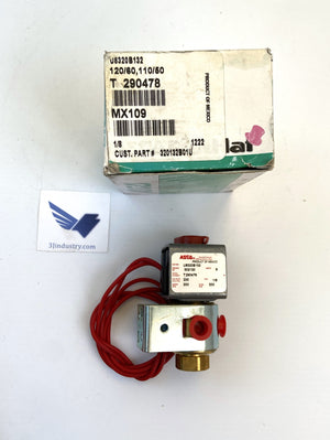 U8320B132 - ASCO  120/60 - 110/50 - 6W - MX109 - 1/8 PIPE - SOLENOID VALVE  - U8320