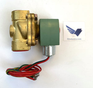8210G9 - ASCO - 120/60 - 110/50 - 3/4 PIPE - 5-125PSI - 50/60HZ - 6,1/8,1W - SOLENOID VALVE  - 8210G9