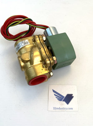 8210G9 - ASCO - 120/60 - 110/50 - 3/4 PIPE - 5-125PSI - 50/60HZ - 6,1/8,1W - SOLENOID VALVE  - 8210G9