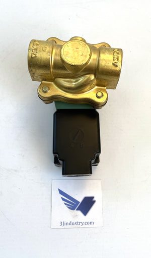JSF8210G2 - ASCO - 120/60  110/50 - 1/2 PIPE - 5-200PSI - 5-150PSI - 5-135PSI - SOLENOID VALVE  - JSF82