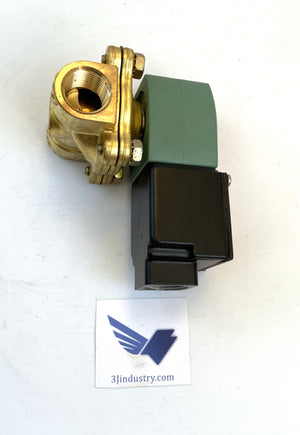 JSF8210G2 - ASCO - 120/60  110/50 - 1/2 PIPE - 5-200PSI - 5-150PSI - 5-135PSI - SOLENOID VALVE  - JSF82