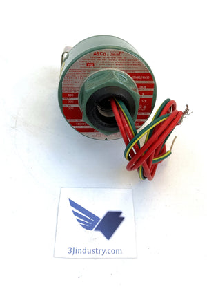 8320B135 - ASCO - 120/60 - 110/50 - 9W - 300 PSI - 1/8 PIPE - SOLENOID VALVE  - 8320B