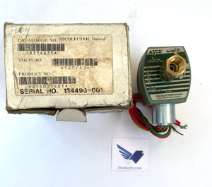 8314G35 - ASCO -  120/60 - 110/50 - 150 PSI - 100 PSI - 1/4 PIPE - 10,1W - SOLENOID VALVE  - 8314G35