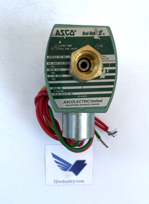 8314G35 - ASCO -  120/60 - 110/50 - 150 PSI - 100 PSI - 1/4 PIPE - 10,1W - SOLENOID VALVE  - 8314G35