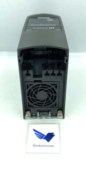 6SE6420-2AB12-5AA1 - MICROMASTER 420 - CLASS A - 200-240V - 3 PHASE  -  SIEMENS 6SE64 AC DRIVE