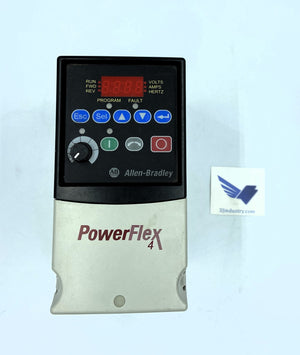 22A-A4P5N114 - POWERFLEX 4  - SERIE A - 1 PHASE - 240VAC -10A - 1HP  -  ALLEN BRADLEY 22AA AC DRIVE