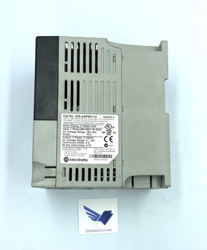 22A-A4P5N114 - POWERFLEX 4  - SERIE A - 1 PHASE - 240VAC -10A - 1HP  -  ALLEN BRADLEY 22AA AC DRIVE