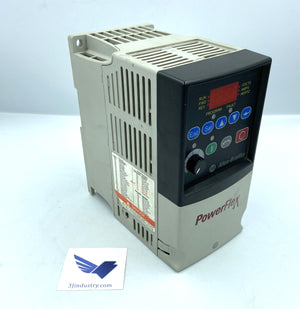 22A-A4P5N114 - POWERFLEX 4  - SERIE A - 1 PHASE - 240VAC -10A - 1HP  -  ALLEN BRADLEY 22AA AC DRIVE