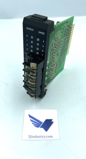 IC610MDL155A - 24VDC SOURCE OUTPUT - 8 CIRCUITS  -  GE FANUC IC610 MODULE