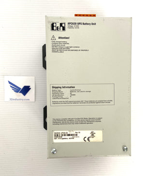 5AC600.UPSB-00 - APC620 UPS - REV F0 - 12VDC - 5,0AH - 5AC600UPSB00  -  B&R 5AC600 BATTERY UNIT
