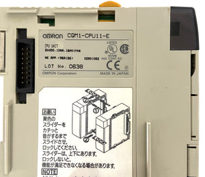 CQM1-CPU11-E - 24VDC - 10MA - 16 POINTS - CQM1CPU11 - OCH - SYSMAC   -  OMRON CPU11 CPU MODULE