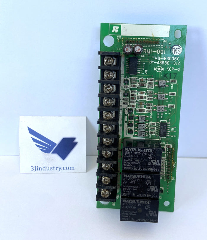 MD-B3006C - 0-48680-312 - RMI-001  -  RELIANCE ELECTRIC MD300 BOARD