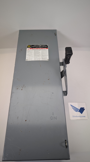 DTU363  - Square D / Schneider Electric Electrical Distribution Safety Switch 600 VAC / 600 VDC 100 A Type 1 (Indoor)