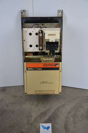 RELIANCE DRIVE 1GAK00467 - 103844-204 V1-SL - 20HP IN 460VAC - OUT 500 VDC 36A    -  RELIANCE ELECTRIC MINPAK PLUS DRIVE