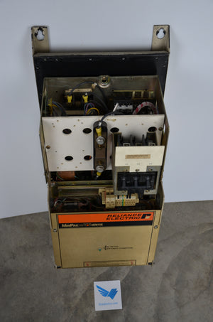 RELIANCE DRIVE 1GAK00467 - 103844-204 V1-SL - 20HP IN 460VAC - OUT 500 VDC 36A    -  RELIANCE ELECTRIC MINPAK PLUS DRIVE