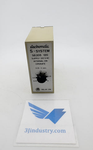 SB205 120  -  Electromatic Electrical Control System Time Delay Relay