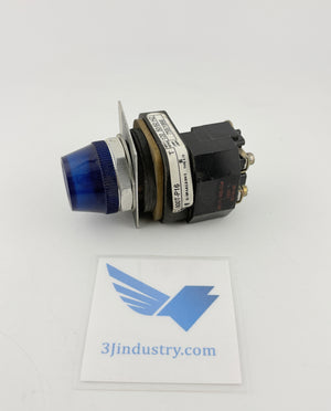 800T-P16T BLUE LENS  -  Allen-Bradley Pilot Light Pilot Devices 800T-P16 T