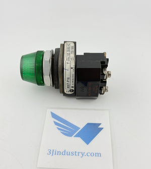 800T-P16T GREEN LENS  -  Allen-Bradley Pilot Light Pilot Devices 800T-P16 T