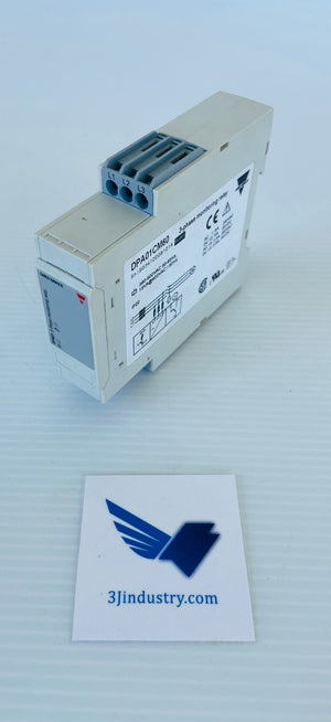 DPA01CM60 - 3 PHASE - 380-600VAC 50/60HZ - 15VA@600VAC/50HZ IP20  -  CARLO GAVAZZI  DPA01 MONITORING RELAY