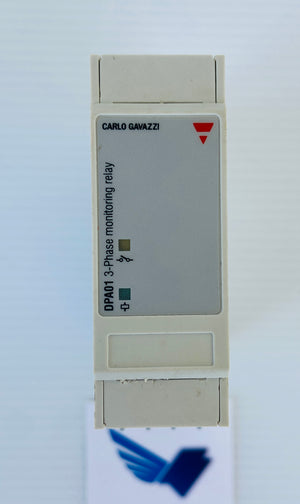 DPA01CM60 - 3 PHASE - 380-600VAC 50/60HZ - 15VA@600VAC/50HZ IP20  -  CARLO GAVAZZI  DPA01 MONITORING RELAY