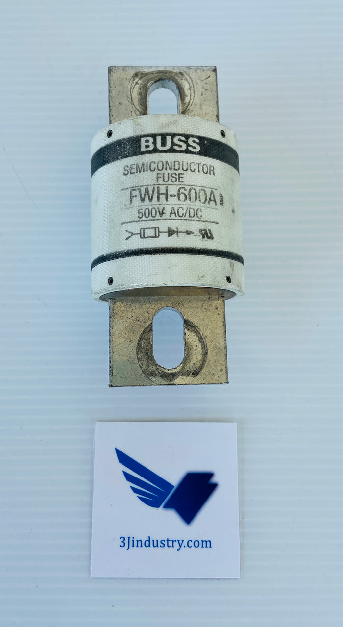 FWH-600A - 600A - 500VAC  -  BUSS FWH FUSE