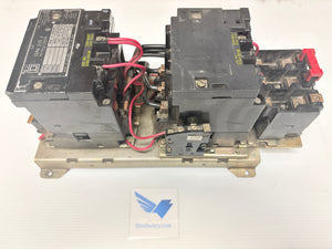 Square D Class 8736 SDO1 CEMA Size 2 Reversing Motor Starter 120V Coil 600V 25HP 8736-SDO1 70112-504-08