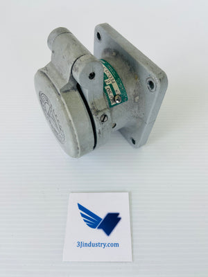 ADR3034 30A 3W 4P 250VDC 600VAC 50-400HZ  -  APPELTON ADR30 RECEPTACLE