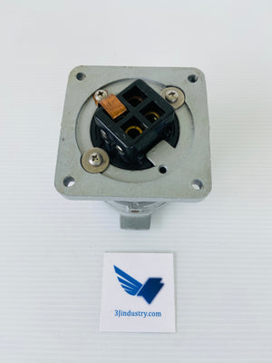ADR3034 30A 3W 4P 250VDC 600VAC 50-400HZ  -  APPELTON ADR30 RECEPTACLE
