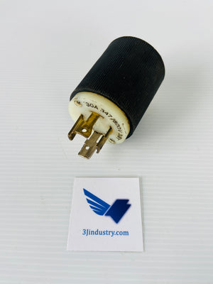 231A - 30A 347/600V 3ØY Twist-Lock MALE  -  HUBBELL 231A  PLUG