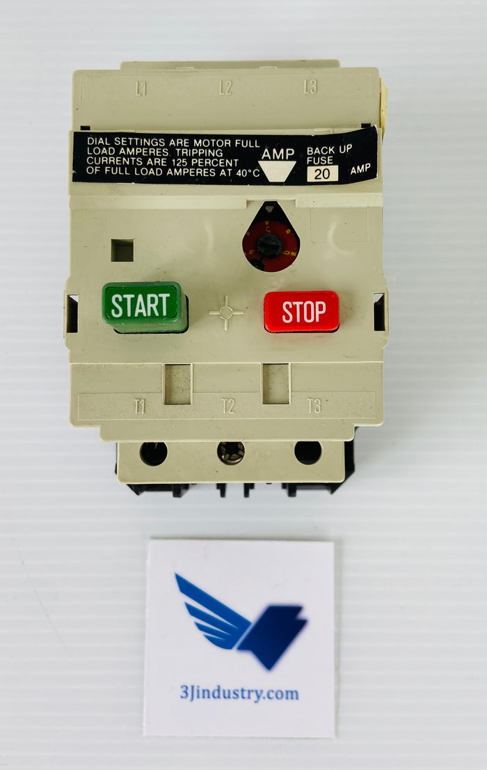 PKZ01-6.0-NA - 1HP - 60HZ - 120VAC - 20A   -  KLOCKNER MOELLER PKZ01 MOTOR STARTER