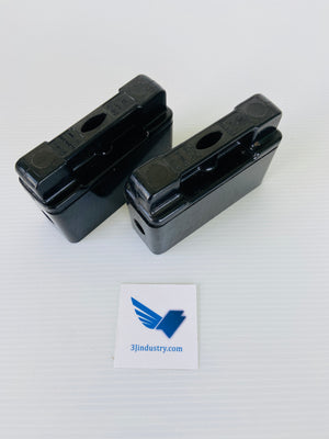 LOT OF 2 C60 - 60A - 600VAC  -  ENGLISH ELECTRIC C60 FUSE HOLDER