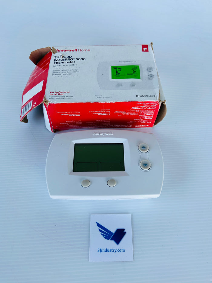 TH5220D1003 FOCUS PRO 5000 NON PROGRAMMABLE  -  HONEYWELL TH5220DD THERMOSTAT