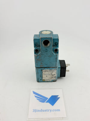 MAC Valves 225B-111JC 3-Way Solenoid Valve 120V 60Hz 20-150 PSI 1/4 NPT