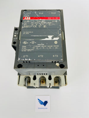 A210-30 COIL 110-120V 50/60HZ 600V 200HP 3PH 350A CAL18  -  ABB A210 CONTACTOR