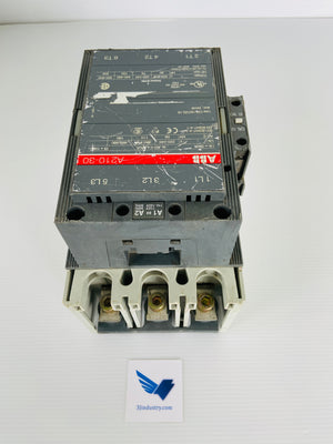 A210-30 COIL 110-120V 50/60HZ 600V 200HP 3PH 350A CAL18  -  ABB A210 CONTACTOR