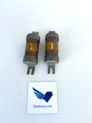 LOT OF 2 - CIS-35 - 35A - 600VAC - HRC  -  ENGLISH ELECTRIC CIS35 FUSE