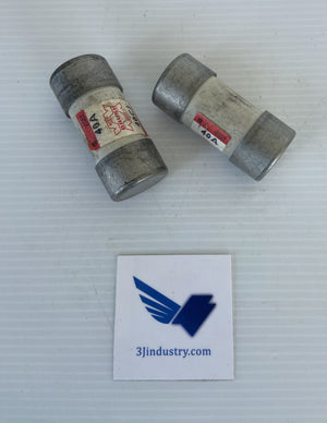 LOT OF 2  - 40CJ  - 40A - 600V - HRC1  -  BRUSH 40CJ FUSE