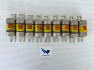 LOT OF 9 - CCP80A - 600V - 60HZ - CSA  -  ENGLISH ELECTRIC CCP80A FUSE