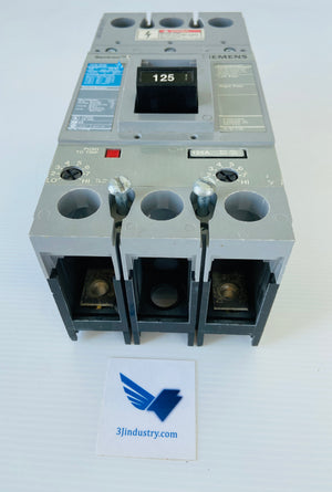 FXD62B125 125A SER B 2 POLE 40C 600VAC SENTRON  -  SIEMENS FXD62B125 CIRCUIT BREAKER