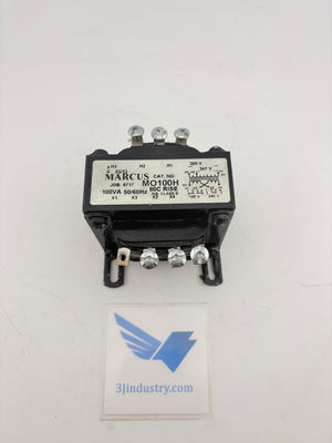 Marcus MO100H Control Transformer 100VA 347/380V-120/240V Open CSA UL