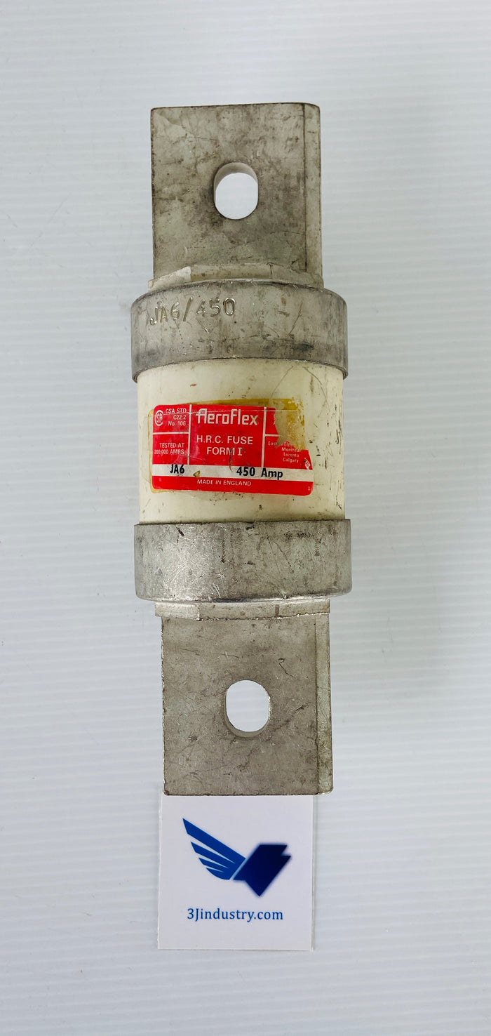 JA6/450 - 450A - HRC FUSE   -  AEROFLEX JA6450 FUSE