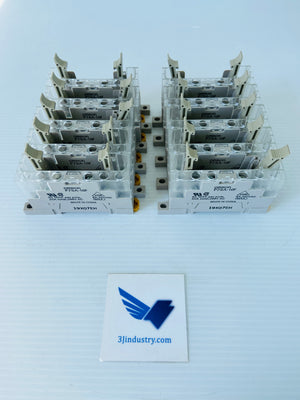 LOT OF 10 - P7SA-10F - 6A - 250VAC   -  OMRON P7SA10F RELAY SOCKET