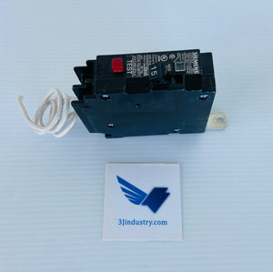 BE115H - 15A - 30MA - 120VAC - 1 POLE  -  SIEMENS BE115H BREAKER