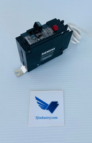 BE115H - 15A - 30MA - 120VAC - 1 POLE  -  SIEMENS BE115H BREAKER